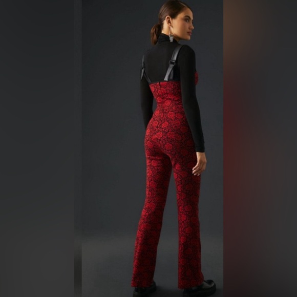 Anthropologie-Maeve Printed Sweetheart Jumpsuit - Picture 2 of 13